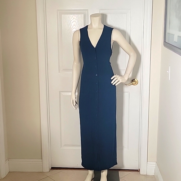 Eileen Fisher Dresses & Skirts - Eileen Fisher teal blue maxi dress size Medium